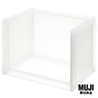 ราคา มูจิ กล่องเก็บของโพลีโพรพิลีน MUJI PP Rack L 37 26 26 cm (9221775981)