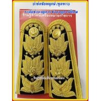 ราคา บ่าช่อชัยพฤกษ์ อินทรธนูชุดขาว บ่าชุดขาว บ่าข้าราชการ อินทรธนูชัยพฤกษ์ (15275860232)