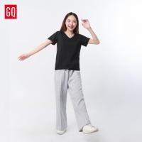 ราคา 6 ตัวลดเหลือ 890 GQ Everyday Women T Shirt เสื้อยืดคอวี ผ้านุ่ม ระบายอากาศดี ไม่มีป้ายคอ ไม่คัน (24569800264)
