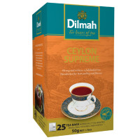 ราคา Dilmah Ceylon Supreme Tea ดิลมา ซีลอนซูพรีม ชาศรีลังกา 2กรัม x 25ซอง (192525598)