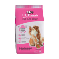 ราคา กระสอบ8กิโลกรัม อาหารแมว2สี Apro IQ Formula Cat 2Mix อาหารแมวเอโปร2มิกซ์ เขียวแดง กระสอบ8กิโลกรัม (21048308241)