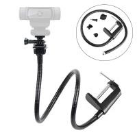 ราคา HILABEE เว็บแคมแบบปรับได้ตัวยึดกล้องขาตั้งสำหรับโต๊ะยืดหยุ่น Logitech (21292985090)