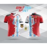 ราคา Kaos Jersey Timnas Indonesia Vs Argentina limited edition Full Printing (24069162632)