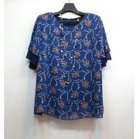 ราคา อก 38 แขนสองชั้น เสื้อชีฟองสวยๆใส่สบาย ลายสวย มีซับใน เสริมไหล่ ฟรีไซส์ เกรดพรีเมียม (1289756870)