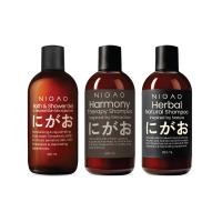 ราคา Gift Set คละสูตร 3 ขวด NIGAO Shampoo Shower Gel แชมพู บำรุงผม เจลอาบน้ำ อ่อนโยน 300 mL (23919043178)