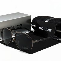 ราคา WGBNew Polarized Sunglasses European and American Fashion Mens Metal Frame Glasses Aviator Sunglasses Outdoor Driving Travel Womens Glasses UV Protection (24277097725)