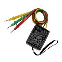 ราคา GlowingGrace 3เฟสสลับเฟสมิเตอร์วัดเฟสเครื่องตรวจจับเฟสเครื่องทดสอบการหมุนตัวบ่งชี้เฟสดิจิทัล (24073597397)