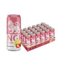 ราคา SINGHA PINK LEMON SODA สิงห์เลมอนโซดา รสพิงก์ 330 มล x 24 กระป๋อง (24524946856)
