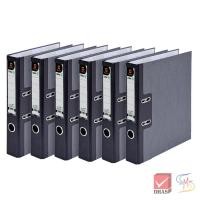 ราคา Elephant ตราช้าง แฟ้ม แฟ้มสันแคบ No 115F 115A4 สีดำ จำนวน 6 แฟ้ม แพ็ค (23177004451)