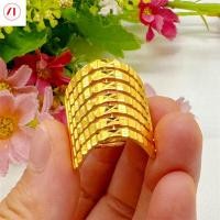 ราคา XT เครื่องประดับเกาหลี24K แหวนวงใหญ่แฟชั่นสำหรับผู้หญิง916ชุบทองของแท้ (21751805884)