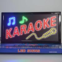 ราคา ป้ายไฟ LED KARAOKE หลอดไฟLED ประหยัดไฟ เสียบปลั๊กไฟบ้าน เพิ่มเอกลักษณ์สีสัน สวยงาม ตกแต่ง (11607095294)