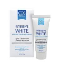 ราคา COS Coseutics Intensive White 30 กรัม ครีมเพื่อผิวหน้าดูขาว กระจ่างใส ซีโอเอส คอสซูติก อินเทนซีฟ ไวท์ (21760310490)