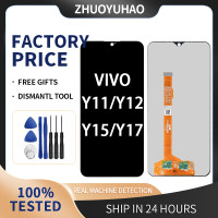 ราคา ALLPARTS 6 35 720X1544 IPS จอแสดงผลแบบ Skrin LCD สำหรับ VIVO Y11 Y12 Y15 Y17 Y3 Y3S แอลซีดีอ่านพิกัดหน้าจอสัมผัส (23363714971)