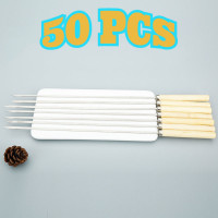 ราคา MLADEN ไม้เสียบบาร์บีคิว 10PCS BBQ Skewers Outdoor Portable BBQ เหล็กเสียบปิ้งย่าง เหล็กเสียบบาร์บีคิว (24378135957)