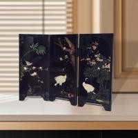 ราคา Livestyl ฉากกั้นพับได้ขนาดเล็กฉากกั้นศิลปะการตกแต่งจีนโบราณสำหรับหิ้งเตาผิงสำนักงานการตกแต่งบ้านของขวัญแบบตะวันออก (24957236569)