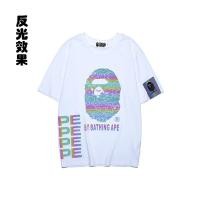 ราคา Aape T Kasual Reflektif Percetakan Pusingan Leherเสื้อยืดBaru Lelaki Baik Kualitiฮิปฮอปเสื้อยืด (6479898695)