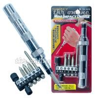 ราคา Sunkey SK 300E ไขควงตอกมินิ 7ตัวชุด ไขควงกระแทก อุปกรณ์ช่าง อุปกรณ์เครื่องมือช่าง ไขควงแฉก ไขควงปากแบน (868010095)