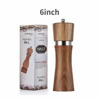 ราคา พร้อมกล่อง ที่บดพริกไทย ที่บดพริกไทยอะคริลิค ขวดบดพริกไทย Spice Salt Pepper Grinder เกลือ เครื่องเทศ แกนบดเซรามิก ขวดบดพริกไทย Pepper Mills Kitchen Tools (19837561219)