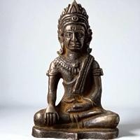 ราคา พระเชียงแสน พระเครื่อง ส่งตามรูป เนื้อสำริดแก่เงิน (20286121946)