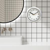 ราคา นาฬิกาแขวนผนังทรงกลมทันสมัยกันน้ำขนาด6นิ้วสำหรับห้องนอนห้องครัวห้องรับประทานอาหาร (24859518280)