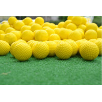 ราคา 20 pcs Golf Ball for Practice ลูกกอล์ฟฝึกซ้อมในที่ร่ม Q008 สีเหลือง แบบยาง ลูกบอลฟองน้ำกอล์ฟ Golfs Ball PU Soft Balls Indoor Practice Foam Light Ball Training Sports Exercise Outdoor Balls Room (16061