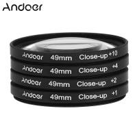 ราคา Andoer 49Mm Macro Close Up Filter Set 1 2 4 10พร้อมกระเป๋าสำหรับ Nikon Canon Sony DSLRs (16951300423)