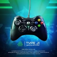 ราคา EGA TYPE J1 จอยเกมมิ่ง Gaming Joy Controller มีสาย For PC TV Box Android PS3 Windows ของแท้ รับประกันสินค้า 2 ปี (18712283172)