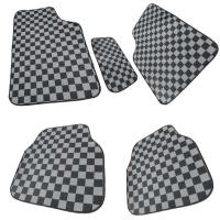 ราคา 1ชุด5ชิ้น พรมปูรถยนต์ รูปแบบตาหมากรุก ใช้ได้กับรถทุกรุ่น พรมปูรถยนต์ พรมรถยนต์ ป้องกันการลื่น และฝุ่น พรหมปูรถยนต์ (24386743592)