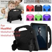 ราคา วัสดุ EVA น่ารัก Thumb แท็บเล็ตสำหรับ HuaWei Mediapad M5 10 M5 10 Pro 10 8 Mediapad M6 10 8 กรณีเด็กที่เป็นมิตรกันกระแทกแท็บเล็ตสนับสนุน Kickstand และ Handle Multifunction แท็บเล็ต (24563585378)