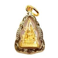 ราคา K735 พระพุทธชินราช วัดพระศรีรัตนมหาธาตุฯ พิษณุโลก เนื้อทองทิพย์ องค์เล็ก เด็กใส่ได้ กรอบพระ ทองไมครอน พร้อมส่ง (19483904016)