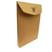 ราคา ซองน้ำตาล ซองน้ำตาลขยายข้าง ขนาด F4 บรรจุ 50 ซอง มัด ซองใส่เอกสาร ซองใส่ข้อสอบ 1มัด (17783615562)