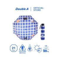 ราคา Double A ร่มพับ 3 ตอน ลาย Baan Maew มีให้เลือก 2 ลาย (24935104692)