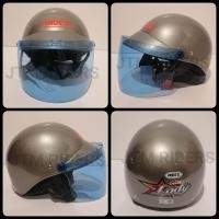 ราคา หมวกกันน็อค ครึ่งใบ Index Lady สีขาว สีดำ สีเทา สีชมพูบานเย็น สีเขียว สีน้ำเงิน พร้อมชิวกันลมเลือกสีได้ 5 สี (19070435676)