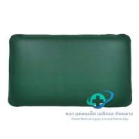 ราคา หมอนฟองน้ำหุ้มหนังเทียมสีเขียวหมอนผู้ป่วยหุ้มหนังเทียมสีเขียว กันน้ำ ขนาด 38x60x12 ซม (3805700781)
