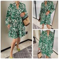 ราคา เดรสสั้น งานป้าย YPY งานตรงป้าย เดรสสั้นลายดอก งานZaraแขนยาว ทรงสวย สวมใส่สบายๆ แบบปล่อย ใส่ได้ทุกโอกาส งานแท็กป้าย ypy เนื้อผ้าดี้ดี มีซับใน (20965668846)