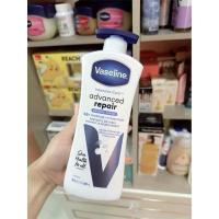 ราคา Vaseline Intensive Care 48H Moisture ultra hydrating lipids Advanced Repair Unscented Body Lotion 600ml USA (23795456625)