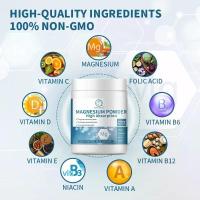 ราคา MAGNESIUM POWDER 120g Vitamins A C D E B Complex L Theanineระบบประสาทฟังก์ชั่นBone HealthGut Heart HealthCalm ชงดื่ม (22521094161)
