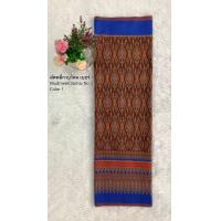 ราคา ผ้าถุงไหม ผ้าซิ่นไหม ผ้าไหมเนื้อดี ผ้ามัดหมี่กาบไหม ขนาด 2หลา (1389212858)