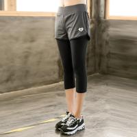 ราคา L 4XL กางเกงออกกำลังกายคนอ้วน กางเกงวิ่ง กางเกงโยคะ ผู้หญิง ไซส์ใหญ่ พลัสไซส์ 2 in 1 ขา 4 ส่วน iRunmall P8012 (24715915677)