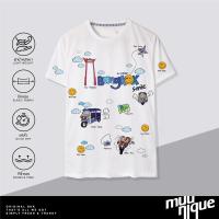 ราคา โปรโมชั่น Early Bird MUUNIQUE Graphic P T shirt เสื้อยืด รุ่น GPT 202 (24728413003)