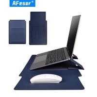 ราคา แท่นวางมัลติฟังก์ชันกระเป๋าแล็ปท็อปกระเป๋าหนังPUกระเป๋าสำหรับMacbook Air Pro 13 15ซองโน๊ตบุ๊คสำหรับHuawei Lenovo Macbookเสี่ยวหมี่Air 11 12 13 3 15 4นิ้ว (13002984150)