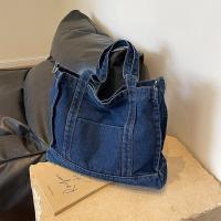 ราคา กระเป๋าผ้ายีนส์ออลอินวันแฟชั่นความจุขนาดใหญ่สากลสี่ฤดูกาล (23807195005)