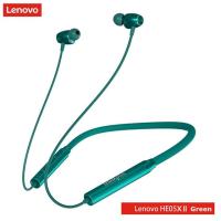 ราคา Lenovo HE05X ไฮไฟชุดหูฟังสเตอริโอบลูทูธ5 0ไร้สายชุดหูฟังแม่เหล็กคล้องคอหูฟัง IPX5กันน้ำกีฬาหูฟังที่มีไมโครโฟนตัดเสียงรบกวน100 (22578631371)