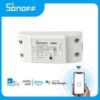 ราคา On Sale Sonoff Basic R2 Wifi Diy Interruptor Smart Switch Remote Controller Smart Home Ewelink App Control Works With Alexa Google Home (22450480127)