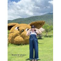 ราคา ชุดเอี๊ยมสาวอวบ ผ้ายีนส์แท้ ทรง Oversize ไม่มีสม็อค ไม่รั้งเป้า ทรงสวย ไม่มีเอ้าแน่นอน สาวพลัสไซส์ก็สวยได้ (24602421097)