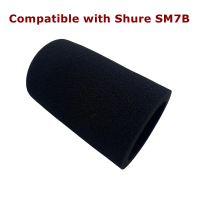 ราคา support Windscreen for Shure SM7B Microphone Pop Filter Cover Professional Noise Reduction Sponge Foam Replacement for SM7B Mic (24344479231)