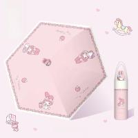 ราคา Aqrau 50 OFF Sanrio Melodyร่มพับห้าจุด3D ทรงหัวตุ๊กตา ป้องกันแสงแดด ป้องกันฝน ใช้ได้ตลอดทั้งปี ร่มพับแบบมือถือ วัสดุผ้าไนลอนร่มเด็กพับได้ ร่มแบรนด์เนม ร่มเบาญี่ปุ่น (24573683719)