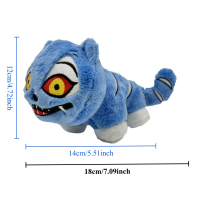 ราคา Anime Kpop Demons Hunters Plush Cute Bird Purple Tiger Black Hat Magpie Soft Decor Toy Monster Hunt Girl Group For Fans Gifts (24845934104)