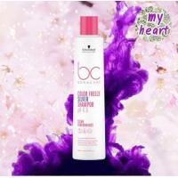 ราคา Schwarzkopf BC Color Freeze Silver Shampoo Treatment แชมพู ทรีทเม้นท์ สำหรับสีเทาหม่น และบลอนด์หม่น (15909023167)