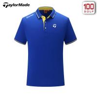 ราคา Taylormade TaylorMade Golf Clothing Summer Short Sleeved T Shirt Mens Breathable Sports Casual polo Shirt (24058050735)